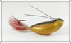 Vintage Heddon Shiner Scale Weedless Widow Lure 229P