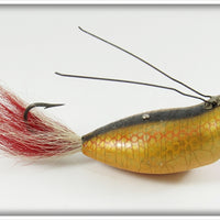 Vintage Heddon Shiner Scale Weedless Widow Lure 229P