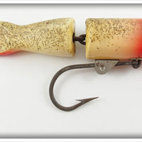 Shakespeare White Red Gold Flitters Tarpalunge Lure 6640 WRG 