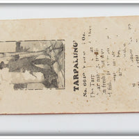 Shakespeare White Red Gold Flitters Tarpalunge In Box 6640 WRG