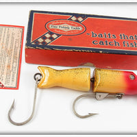 Shakespeare White Red Gold Flitters Tarpalunge Lure In Box 6640 WRG