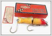 Shakespeare White Red Gold Flitters Tarpalunge Lure In Box 6640 WRG