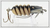 Zink Artificial Bait Co Black & White Zink Screwtail In Box