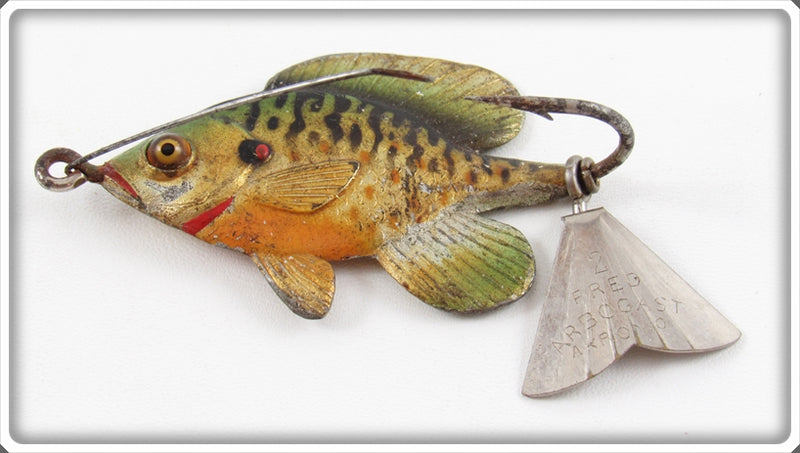 Fred Arbogast Tin Liz Sunfish Lure