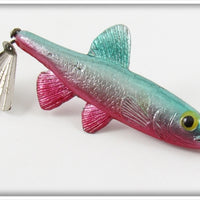 Fred Arbogast Rainbow Three Fin Tin Liz