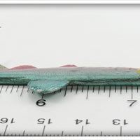 Fred Arbogast Rainbow Three Fin Tin Liz