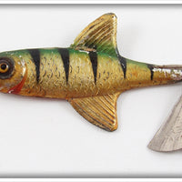 Vintage Fred Arbogast Tin Liz Perch Lure