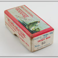 Heddon Wilder's Fancy Trout Size Wilder Dilg In Zane Grey Box