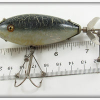 South Bend Green Crackleback Midget Surf Oreno In Intro Box 962 GCBW