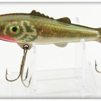 Outing Mfg Co Green & Gold Scale Bassy Getum