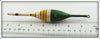 Ideal Green, White & Yellow Bobber