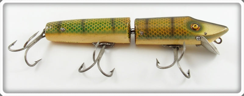 Vintage Heddon Pike Scale Jointed Musky Vamp Lure 7359M For Sale Vintage Heddon Pike Scale Jointed Musky Vamp Lure 7359M For Sale