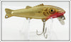 Vintage Outing Mfg Co Silver Bass Scale Bassy Getum Lure