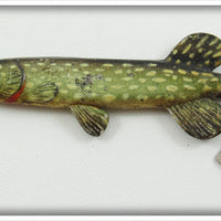 Vintage Fred Arbogast Tin Liz Snake Lure A3