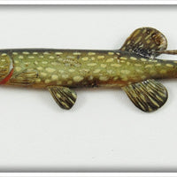 Vintage Fred Arbogast Tin Liz Snake Lure A4