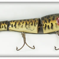 Vintage Butch Lindle Musky Finish Jointed Musky Sucker Lure