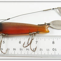 Heddon Shiner Scale Spook Super Dowagiac 9109P