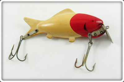 Vintage Paul Bunyan Red & White Model 1250 Minnow Lure