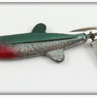 Fred Arbogast Green & Silver Twin Liz