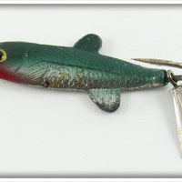 Fred Arbogast Green & Silver Twin Liz