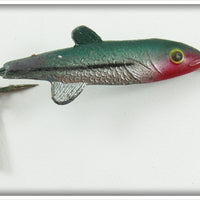 Fred Arbogast Green & Silver Twin Liz