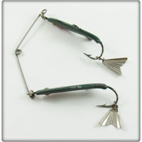 Fred Arbogast Green & Silver Twin Liz