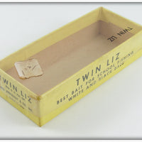 Fred Arbogast Green & Silver Twin Liz In Box