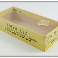 Fred Arbogast Green & Silver Twin Liz In Box