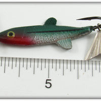 Fred Arbogast Green & Silver Twin Liz In Box