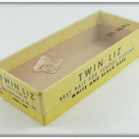 Fred Arbogast Green & Silver Twin Liz In Box