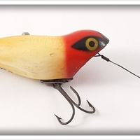Heddon Red & White With Black Mask Weedless Widow