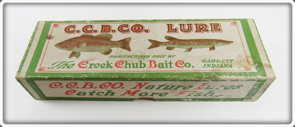 Vintage C.C.B.CO Creek Chub Empty Box For Rainbow Husky Dinger Lure 5708