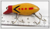 Creek Chub Red & Yellow Victory Finish Dive Bomber Kreeker 6629