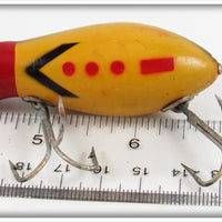 Creek Chub Red & Yellow Victory Finish Dive Bomber Kreeker 6629