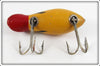 Creek Chub Red & Yellow Victory Finish Dive Bomber Kreeker 6629