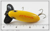 Arbogast Yellow Plastic Lip Jitterbug