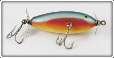 Creek Chub Rainbow Wood Spinning Injured Minnow