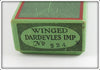 Lou J Eppinger All Copper Winged Dardevle's Imp In Box