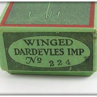 Lou J Eppinger All Copper Winged Dardevle's Imp In Box