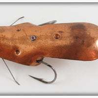 Lou J Eppinger All Copper Winged Dardevlet In Box