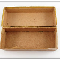 Lou J Eppinger Copper Red With White Chunk Dardevlet In Box