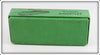 Lou J Eppinger Nickel Green With White Stripe Scale Finish Winged Dardevlet In Box