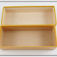 Lou J Eppinger Nickel Black With White Chunk Dardevlet In Box