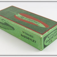 Lou J Eppinger Perch Scale Winged Dardevlet In Box