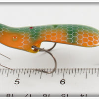 Lou J Eppinger Perch Scale Winged Dardevlet In Box