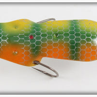 Lou J Eppinger Perch Scale Winged Dardevlet In Box