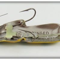 Lou J Eppinger Perch Scale Winged Dardevlet In Box