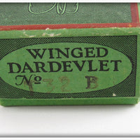 Lou J Eppinger Perch Scale Winged Dardevlet In Box