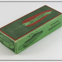 Lou J Eppinger Perch Scale Winged Dardevlet In Box