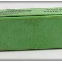 Lou J Eppinger Copper Red With White Chunk Scale Finish Winged Dardevlet In Box